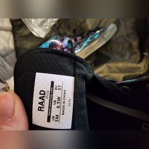 New canvas hand painted shoes